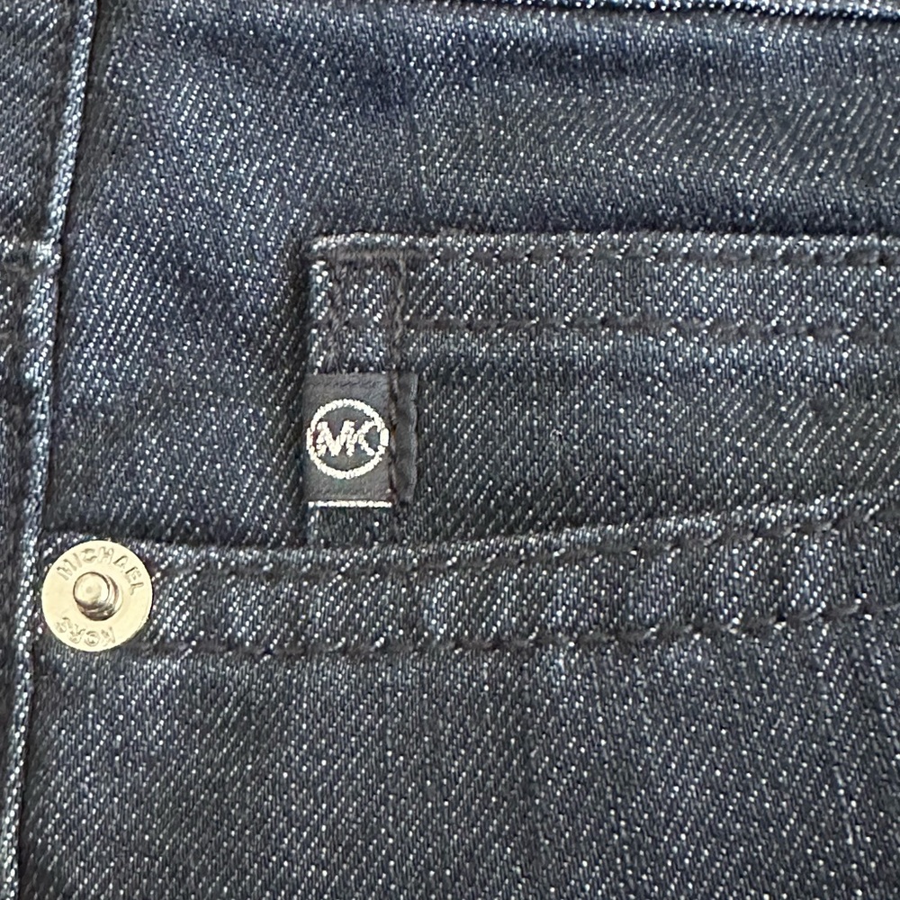 Michael Kors Women’s Straight Leg Navy Blue Jeans Size 8 - Picture 5 of 10